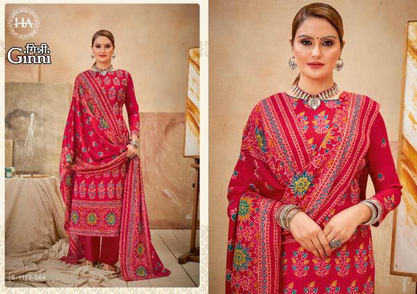 Harshit Ginni Designer Wear Pashmina Winter Wear Dress Material Collection